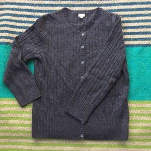 J Crew cashmere blend cardigan